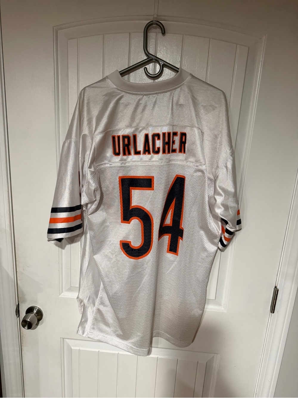 Men's Reebok Hall of Famer Brian Urlacher Chicago Bears Number 54 - Picture 2 of 8